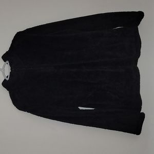 Black XXL fluffy sweater
